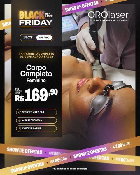 10 Sessões - Corpo completo Feminino - comprar online