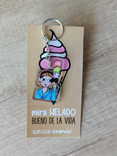 Llavero HELADO BUENO DE LA VIDA