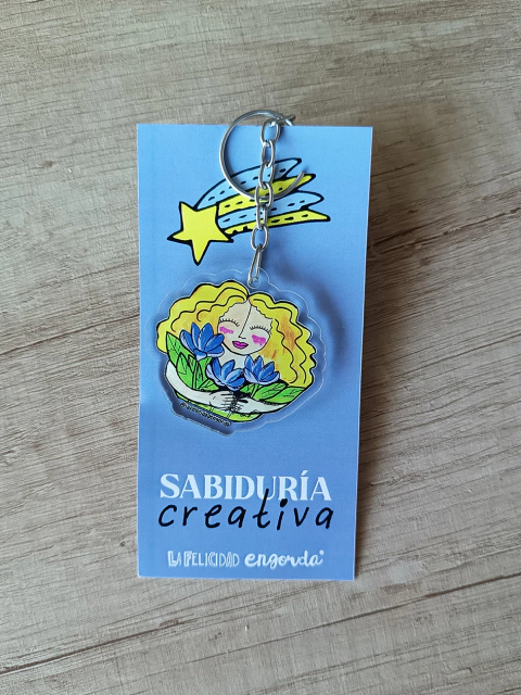 Llavero SABIDURIA CREATIVA