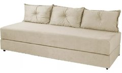 Sofá Cama Bicama 3 Lugares Casal Sofanete Suede Orthovida - loja online