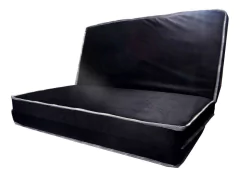 Puff Multifuncional Banco Colch�o Casal D45 188x128cm Suede na internet