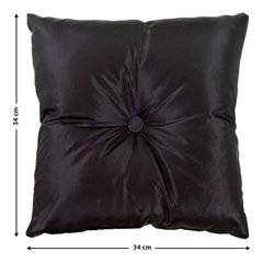 Kit 5 Almofadas Com Botão Futon Capitonê Tecido Suede - Colchões Orthovida - Muito sonhos uma vida.