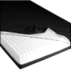 Imagem do Capa Para Colchão Solteiro Hospitalar Impermeável Azul Com Ziper - 0.88x1.88x0.20 Orthovida