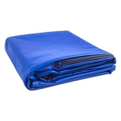 Capa Para Colchão Solteiro Hospitalar Impermeável Azul Com Ziper - 0.78x1.88x0.20 - comprar online