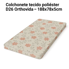 Colchonete Solteiro Pérola 188x78x8 Orthovida na internet