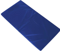 Colchonete Para Visita D26 180x60x4 Dobrável Orthovida - Azul - Colchões Orthovida - Muito sonhos uma vida.
