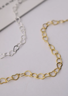 pulseira mini hearts