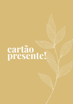 cartão presente