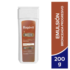 BAGÓVIT EMULSIÓN NUTRITIVA BRONCEADO PROGRESIVO X 200G (7790375000042)