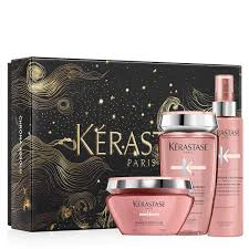 KERASTASE KIT NAVIDAD CHROMA ABSOLU - BAIN X 250ML+ MASQUE X 200ML+ SERUM THERMIQUE X 150ML (3474637238766)