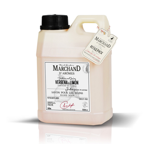 MARCHAND D´AROMES JABÓN PARA MANOS X 1000 ML REFILL PACK - VERBENA Y LIMÓN (7795513247105)