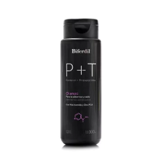 BIFERDIL SHAMPOO P+T PANTENOL Y TRICOPÉPTIDOS PARA SEBORREA Y CAÍDA X 300ML (7791001011524)