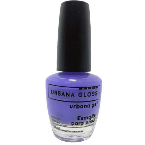 URBANA GLOSS ESMALTE HIPOALERGÉNICO EFECTO GEL- 55 INDIGO X 14ML (UG055)