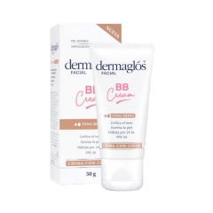 DERMAGLÓS BB CREAM CREMA CON COLOR - TONO MEDIO X 50G (7793742007965)