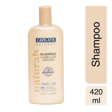CAPILATIS SHAMPOO CABELLOS GRASOS - NATURAL X 420ML (7792640002805)