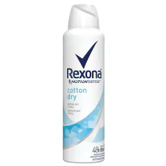 REXONA ANTITRANSPIRANTE EN AEROSOL COTTON DRY X 150ML (7791293032467)