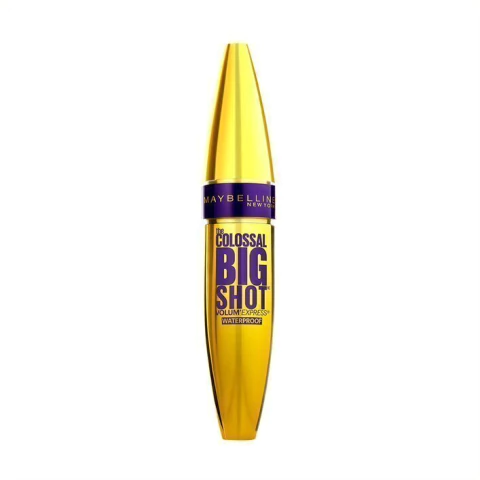MAYBELLINE MASCARA DE PESTAÑAS COLOSSAL BIG SHOT WATERPROOF NEGRO (041554493856)