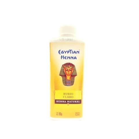 EGYPTIAN HENNA RUBIO CLARO NATURAL X 90G (7795693010049)