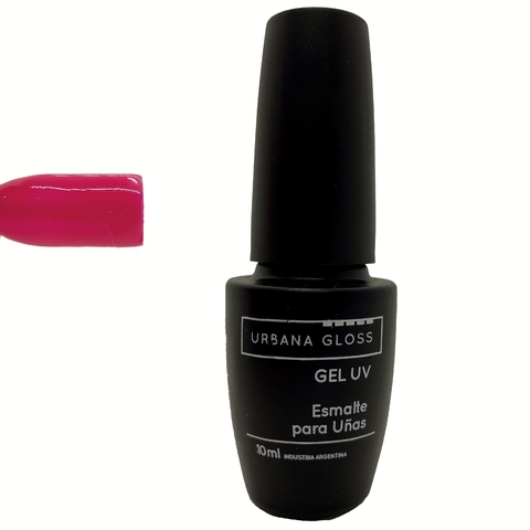 URBANA GLOSS ESMALTE SEMIPERMANENTE - 1/019 FUCSIA OSCURO X 10ML (UG1019)