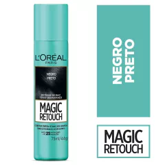 LOREAL PARÍS MAGIC RETOUCH NEGRO X 75ML (7509552917390)