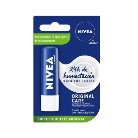 NIVEA LABIAL 24H DE HUMECTACIÓN - ORIGINAL (7791969850616)