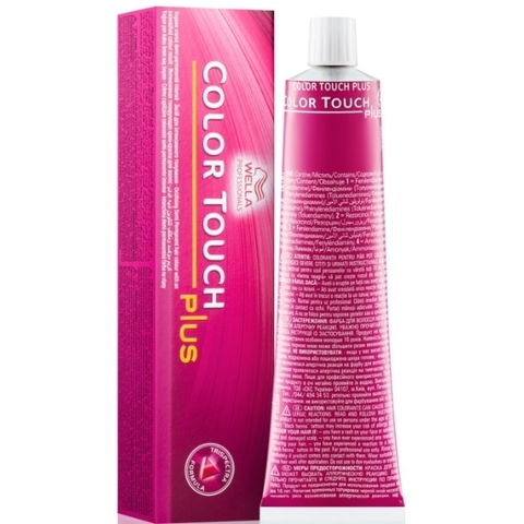 WELLA TINTURA COLOR TOUCH PLUS 55/07 CASTAÑO CLARO INTENSO NATURAL MARRÓN X 60ML (4015600030810)