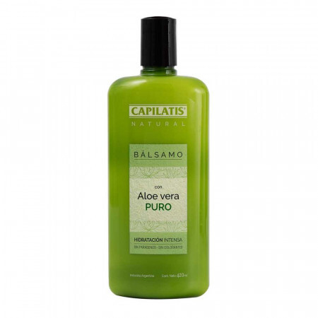 CAPILATIS BÁLSAMO ALOE VERA PURO 100% ORGÁNICO X 420ML (7792640008111)