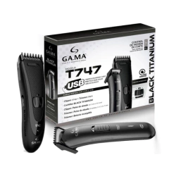 GAMA CORTADORA DE PELO BLACK TITANIUM T747 (8023277144835)