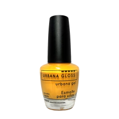URBANA GLOSS ESMALTE HIPOALERGÉNICO EFECTO GEL- 59 MOSTAZA X 14ML (UG059)