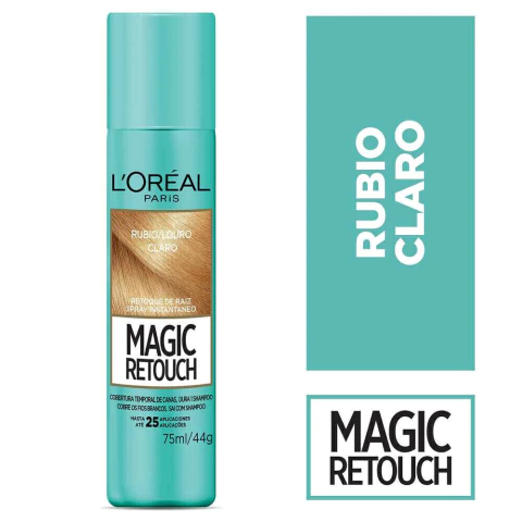 LOREAL PARÍS MAGIC RETOUCH RUBIO CLARO X 75ML (7509552917413)