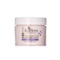 EZFLOW HD ACRYLIC ADVANCED SCULPTING POWDER POLÍMERO - COVER PINK X 21G (818936420508)