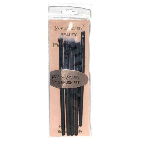 LADY MÍA SET PINCELES PARA SOMBRAS X 5 UNIDADES (7772020230011)