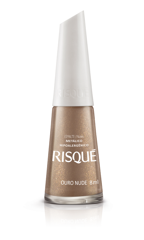 RISQUÉ ESMALTE OURO NUDE X 8ML (7891182994088)