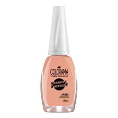 COLORAMA ESMALTE LARGA DURACIÓN - AREIA X 8ML (7899706164474)