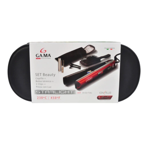 GAMA PLANCHA SET BEAUTY STARLIGHT IHT DIGITAL 230° BIVOLT (8023277123755)
