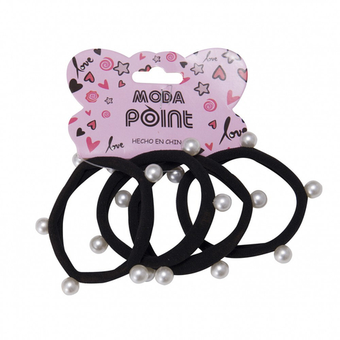 POINT COLITAS NEGRAS GRANDES CON PERLAS X 4 UNIDADES (7030379904855)