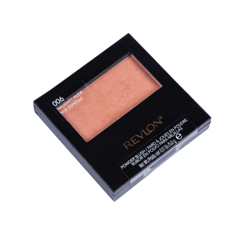 REVLON POWDER BLUSH RUBOR EN POLVO - 006 NAUGHTY NUDE - 5G (309974784061)