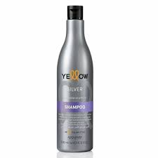 ALFAPARF YELLOW SHAMPOO MATIZADOR SILVER ANTI-AMARILLOS PARA RUBIOS FRIOS X 500ML (7899884212189)