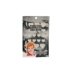 THELMA & LOUISE PARCHES PARA PIEL CON ACNÉ X 12 LÁMINAS - CORAZONES TRANSPARENTES (7798354467398) - comprar online