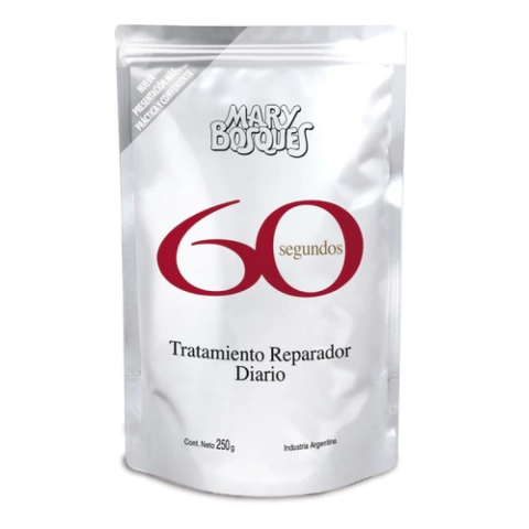 MARY BOSQUES 60 SEGUNDOS TRATAMIENTO REPARADOR DIARIO DOYPACK X 250G (7798126724353)