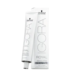 SCHWARZKOPF TINTURA IGORA ROYAL ABSOLUTES SILVERWHITE SLATE GREY X 60ML (4045787337570)