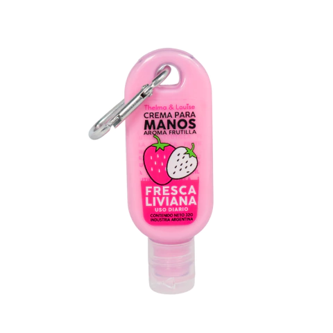 THELMA & LOUISE CREMA PARA MANOS LLAVERO - FRUTILLA X 32GR (7798354465868)