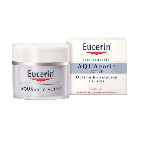 EUCERIN AQUAPORIN CREMA HIDRATACIÓN INTENSIVA PARA PIELES SECAS X 50ML (4005800128646)