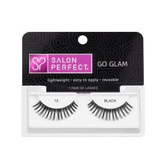 SALON PERFECT PESTAÑAS POSTIZAS GO GLAM - 13 BLACK PAR (078462475131)