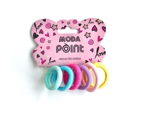 POINT COLITAS TOALLA MINI COLORES PASTELES X 6 UNIDADES (7058808580333)