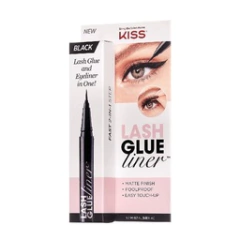 KISS PEGAMENTO PARA PESTAÑAS LASH GLUE LINER 0.7ML - BLACK (731509827439) - comprar online