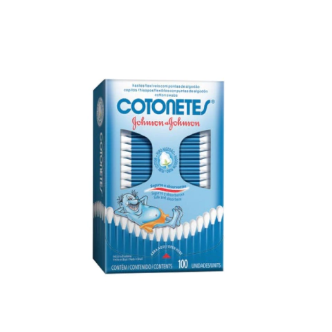 JOHNSON & JOHNSON COTONETES X 100 UNIDADES (7702031241522)