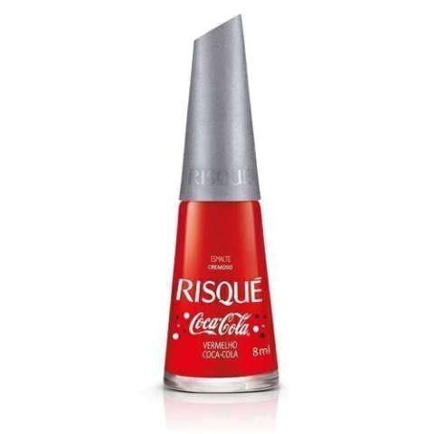 RISQUÉ ESMALTE VERMELHO COCA-COLA X 8ML (7891350035032)