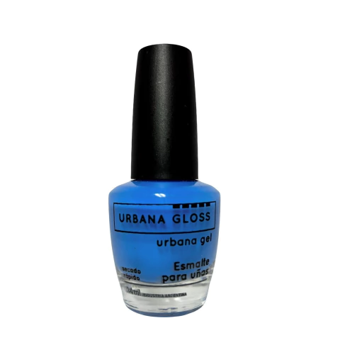 URBANA GLOSS ESMALTE HIPOALERGÉNICO EFECTO GEL- 61 NEPTUNO X 14ML (UG061)