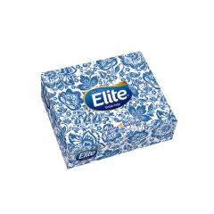 ELITE 75 PAÑUELOS DESCARTABLES DOBLE HOJA DE 13,2 X 20CM CAJA CHICA (7790250054283)
